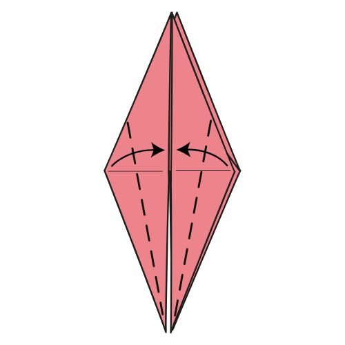 Step 12: Narrow the front