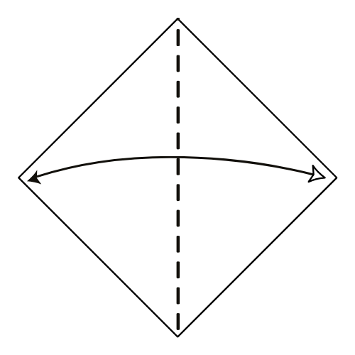 Step 1: Make the centre crease