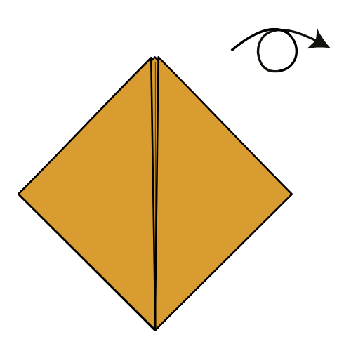 Step 4: Turn the paper over