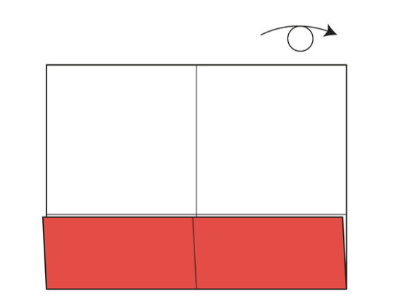 Step 4: Turn the paper over