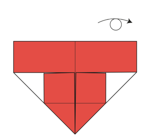 Step 6: Turn the paper over