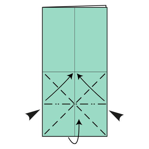 Step 9: Collapse the lower section