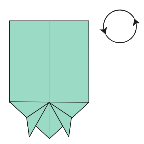 Step 11: Rotate the model