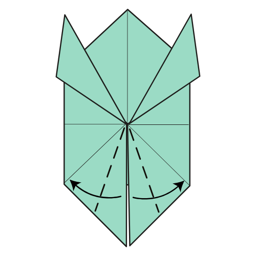Step 19: Shape the back legs