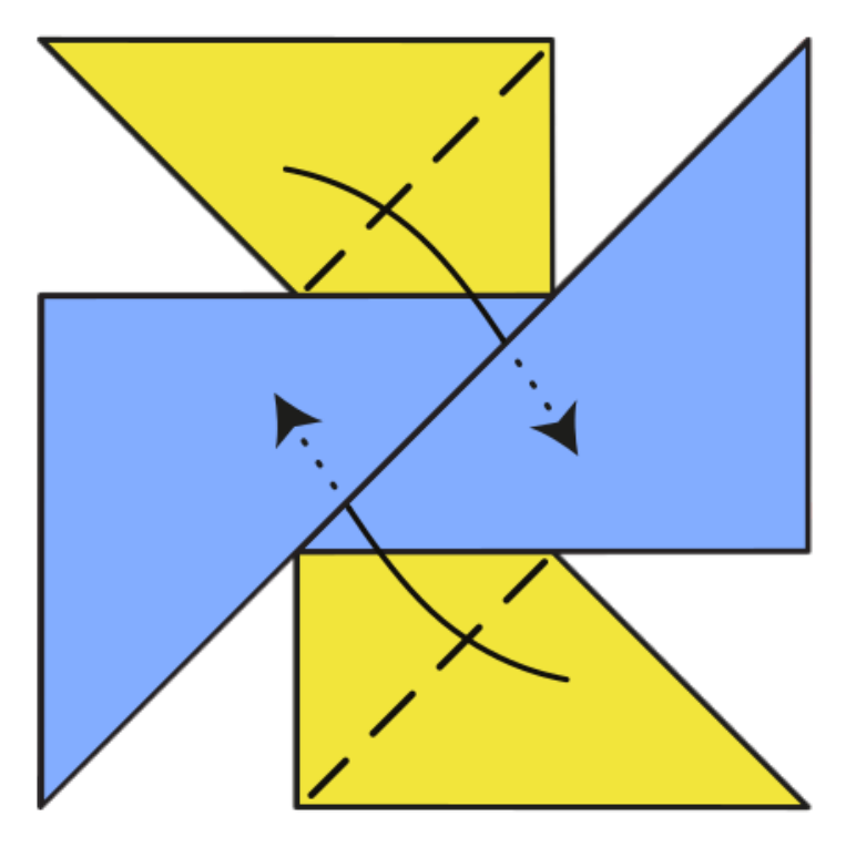 Passaggio 9: Infila le linguette del primo modulo