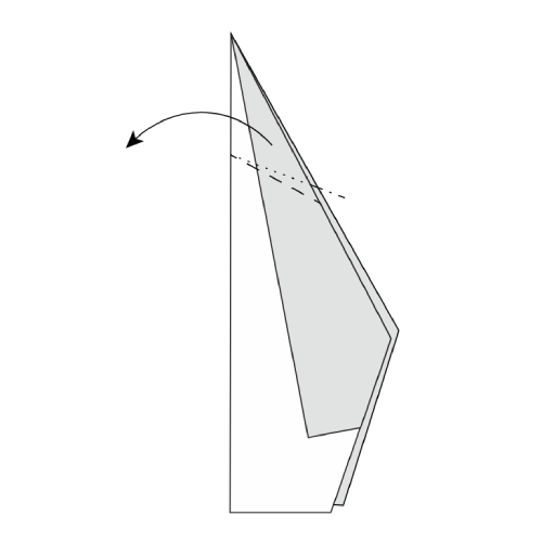 Step 7: Reverse-fold the head